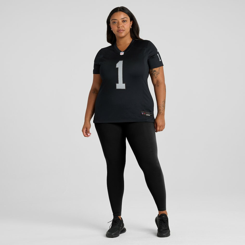 Number 1 Bride Las Vegas Raiders Women's Game Jersey - Black | Nike cheap