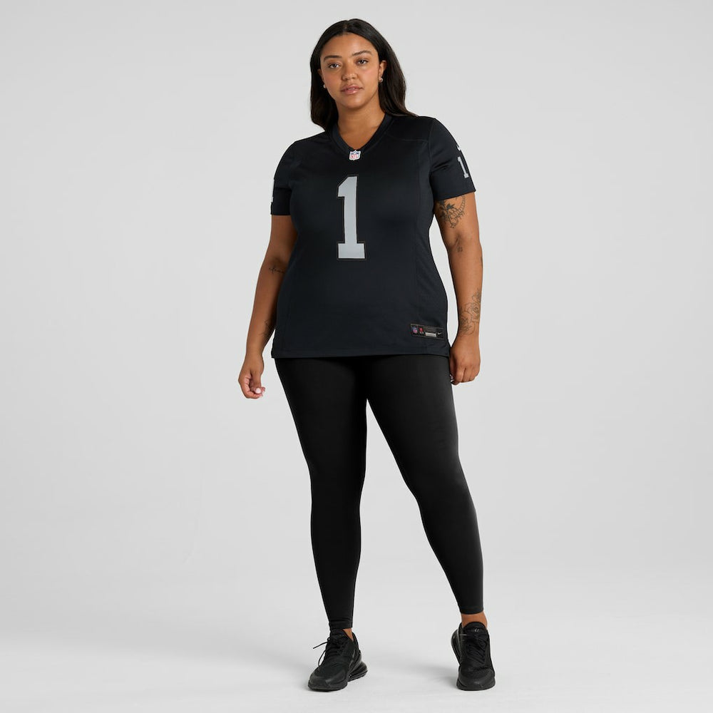 Number 1 Bride Las Vegas Raiders Women's Game Jersey - Black | Nike cheap