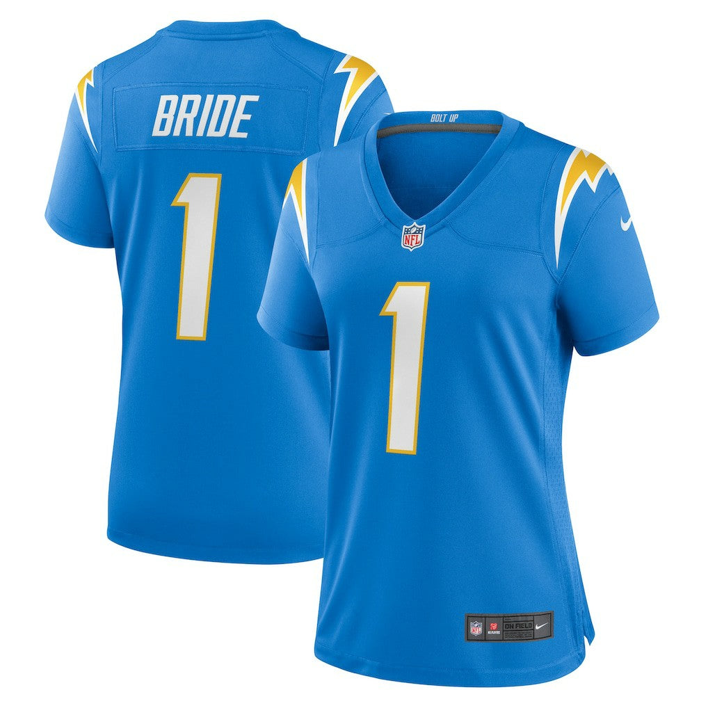 Number 1 Bride Los Angeles Chargers Women's Game Jersey - Powder Blue | Nike discount
