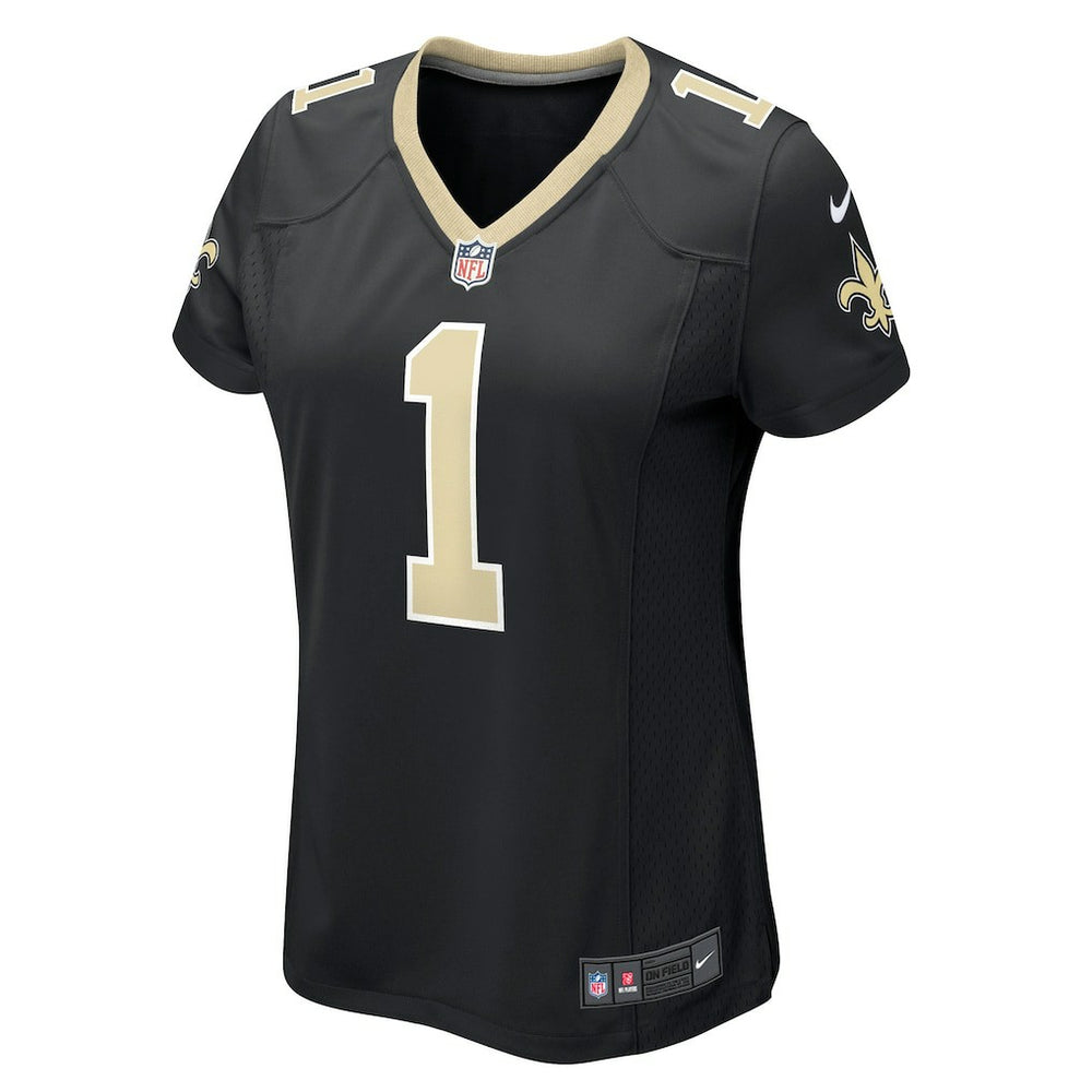 Number 1 Bride New Orleans Saints Women's Game Jersey - Black | Nike outlet
