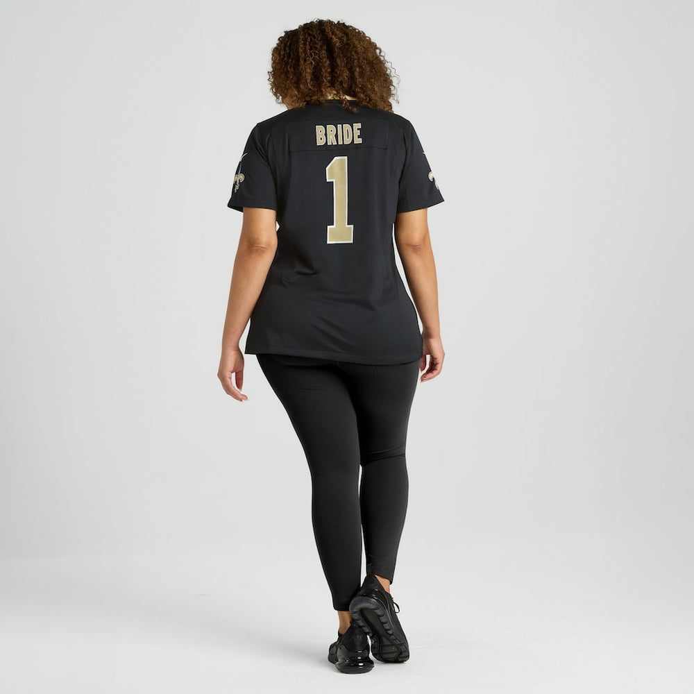 Number 1 Bride New Orleans Saints Women's Game Jersey - Black | Nike outlet
