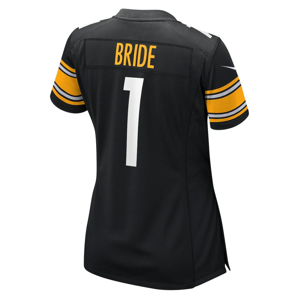 Number 1 Bride Pittsburgh Steelers Women's Game Jersey - Black | Nike cheap