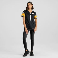 Number 1 Bride Pittsburgh Steelers Women's Game Jersey - Black | Nike cheap