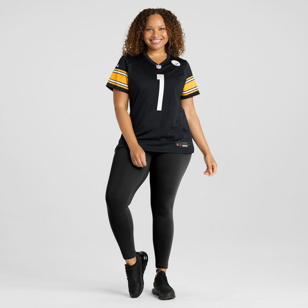 Number 1 Bride Pittsburgh Steelers Women's Game Jersey - Black | Nike cheap