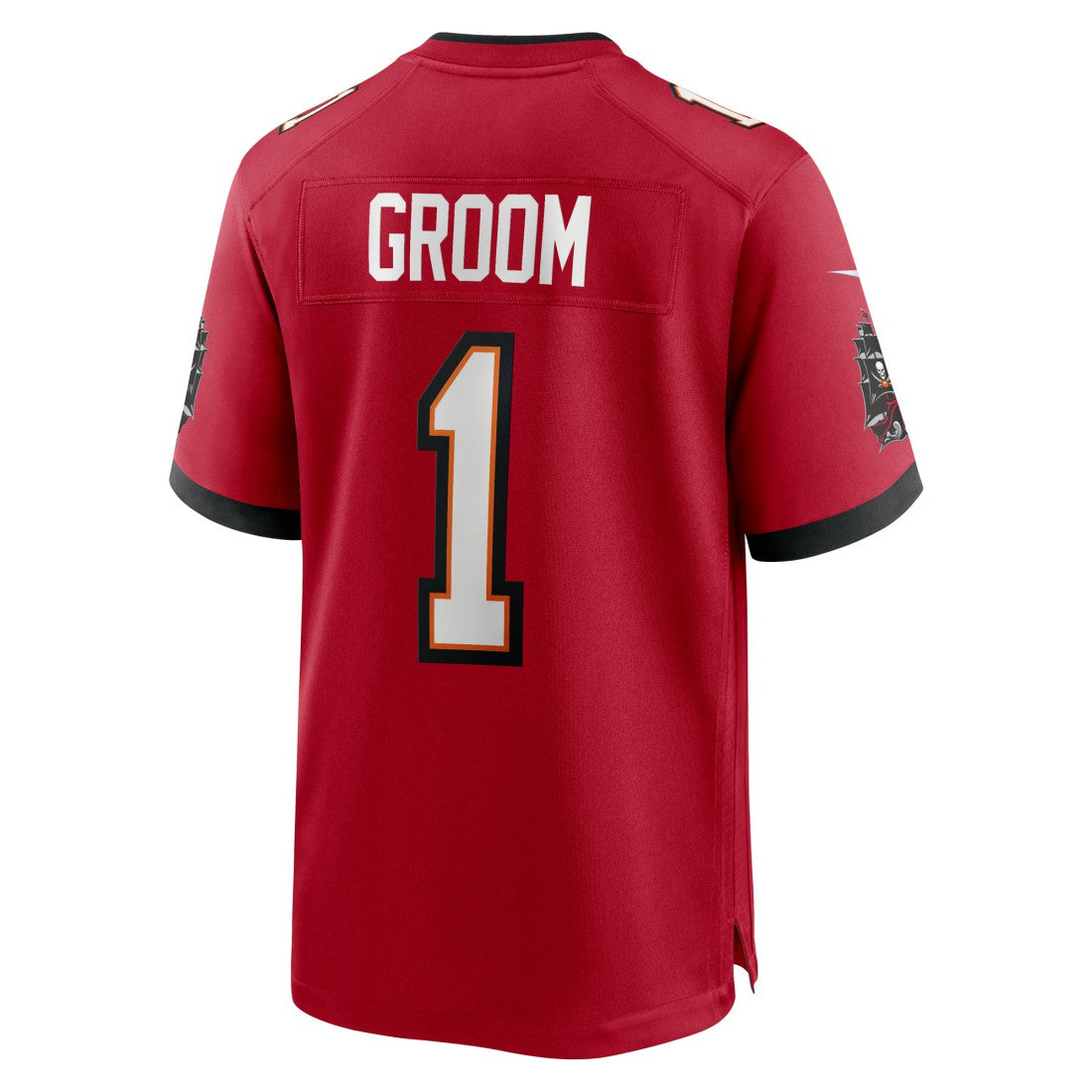 Number 1 Groom Tampa Bay Buccaneers Game Jersey - Red | Nike cheap