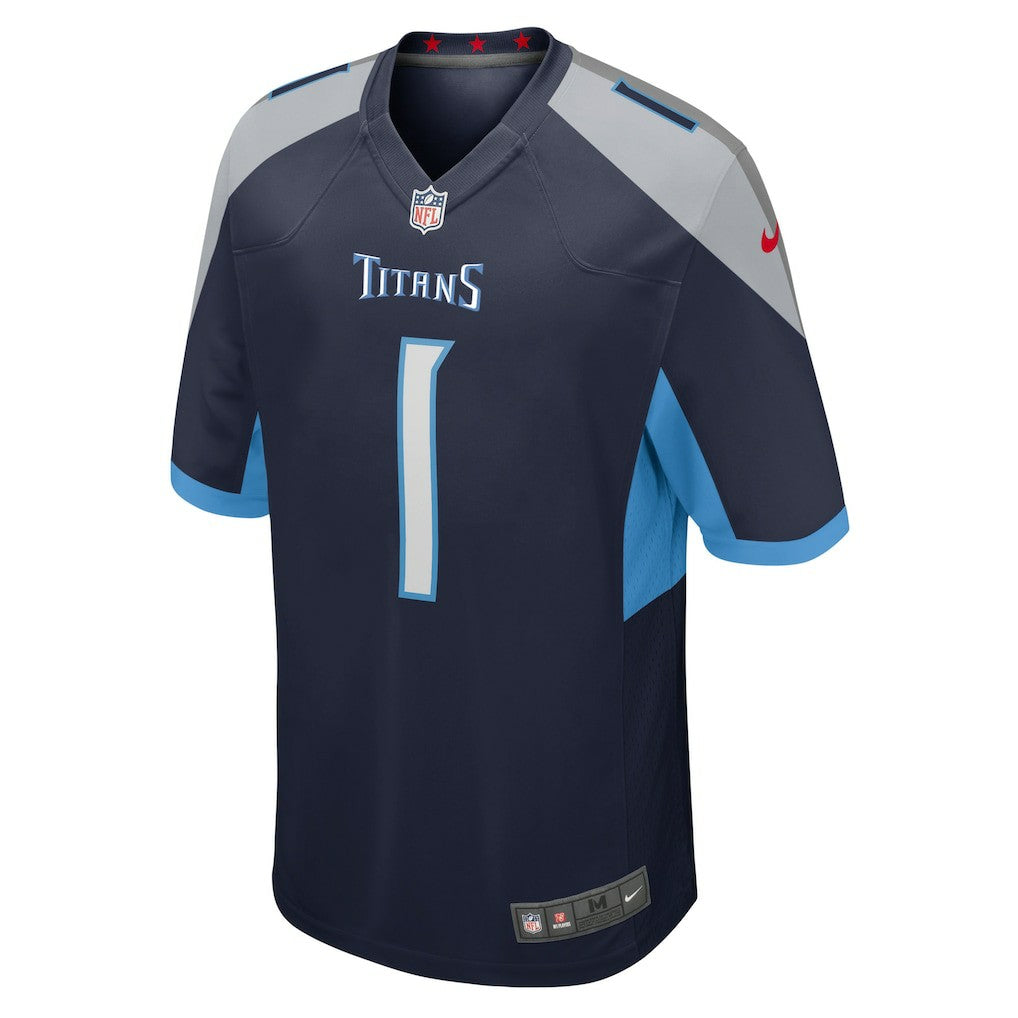 Number 1 Groom Tennessee Titans Game Jersey - Navy | Nike online