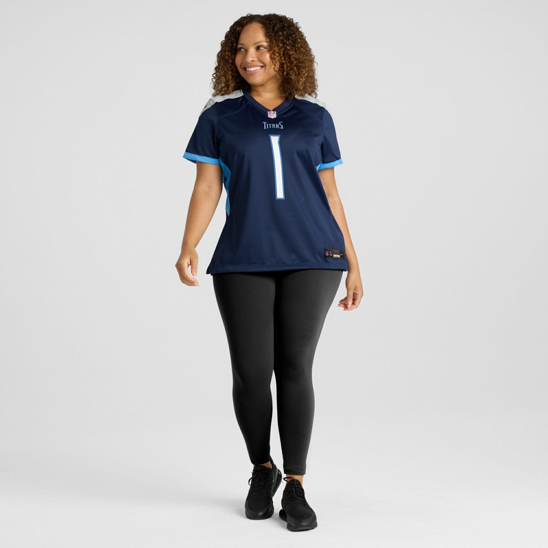 Number 1 Bride Tennessee Titans Women's Game Jersey - Navy | Nike online