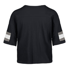 Dallas Cowboys '47 Women's Double Header Scout Cropped V-Neck T-Shirt - Navy outlet