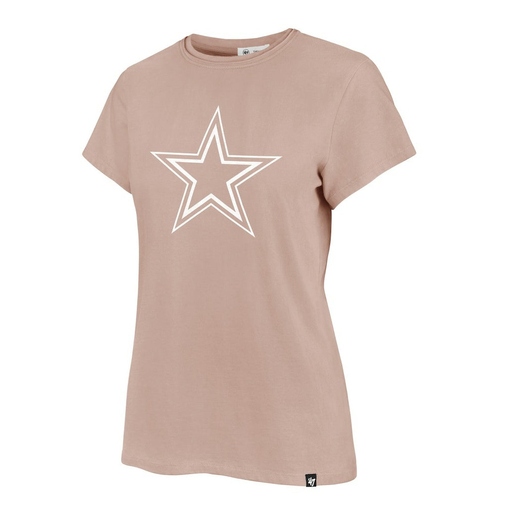 Dallas Cowboys '47 Women's Premier Frankie T-Shirt - Light Pink online
