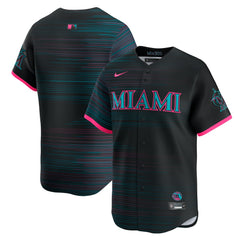 Miami Marlins 2025 City Connect Limited Jersey - Black | Nike