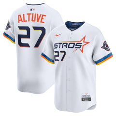 Jose Altuve Houston Astros 2025 City Connect Limited Player Jersey - White | Nike