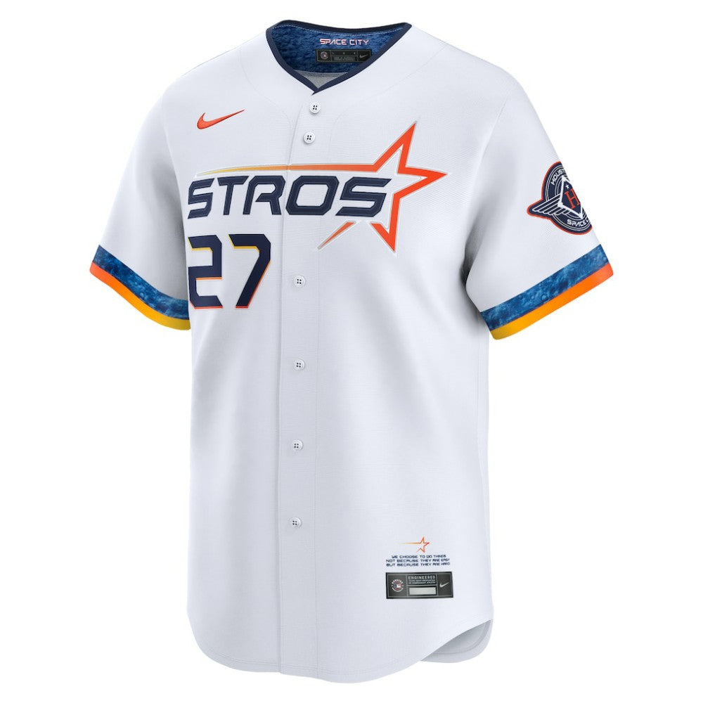 Jose Altuve Houston Astros 2025 City Connect Limited Player Jersey - White | Nike