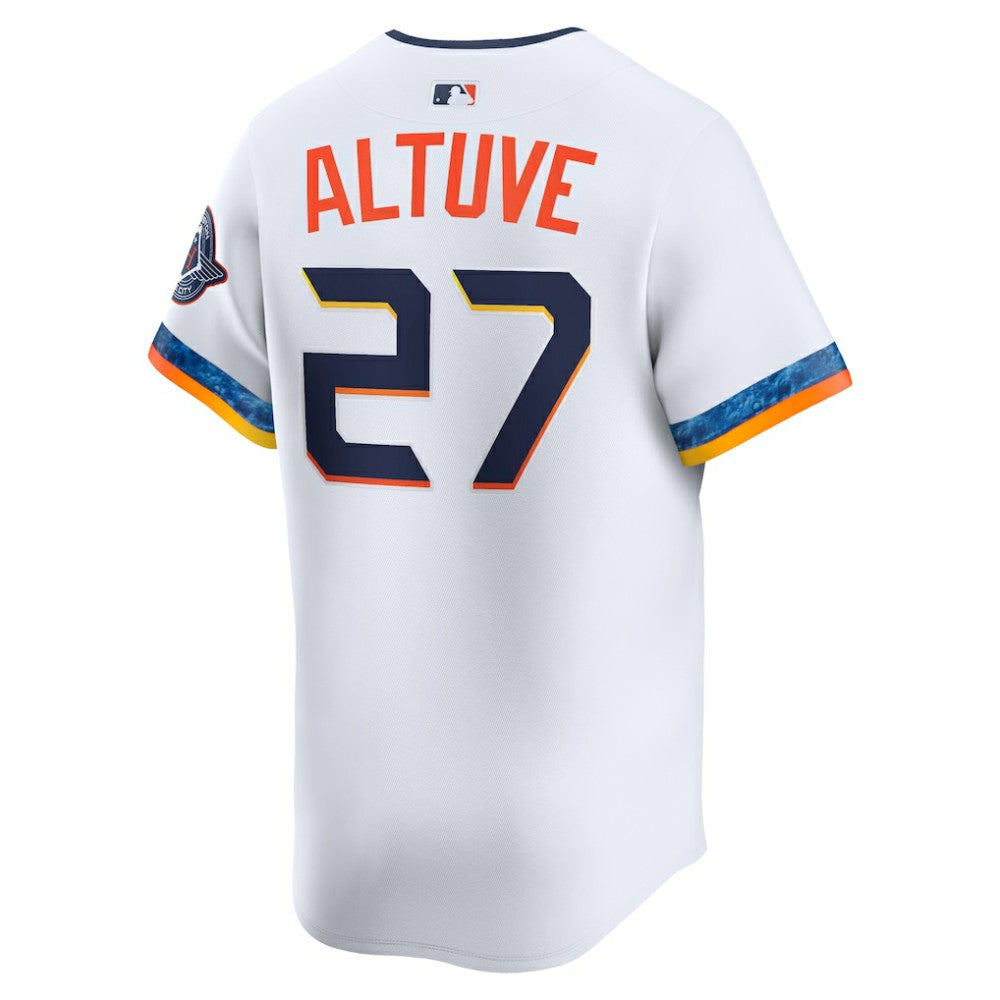 Jose Altuve Houston Astros 2025 City Connect Limited Player Jersey - White | Nike
