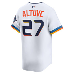 Jose Altuve Houston Astros 2025 City Connect Limited Player Jersey - White | Nike