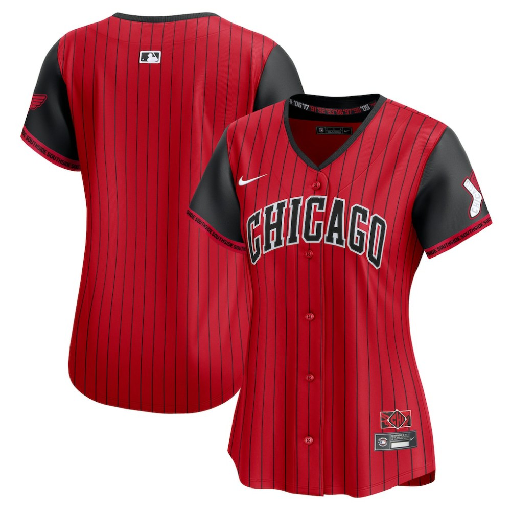 Chicago White Sox Women's 2025 City Connect Limited Jersey - Red/Black | Nike