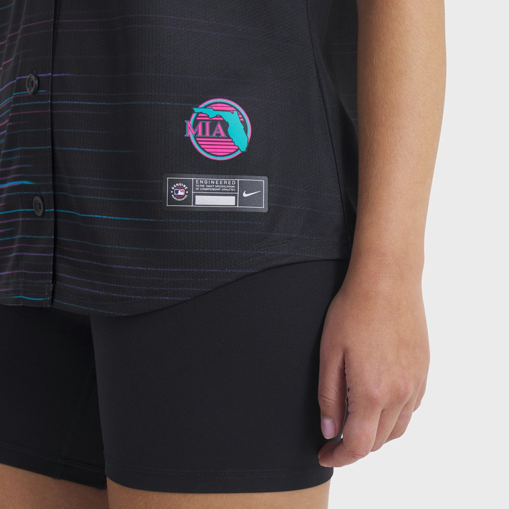 Miami Marlins Women's 2025 City Connect Limited Jersey - Black | Nike