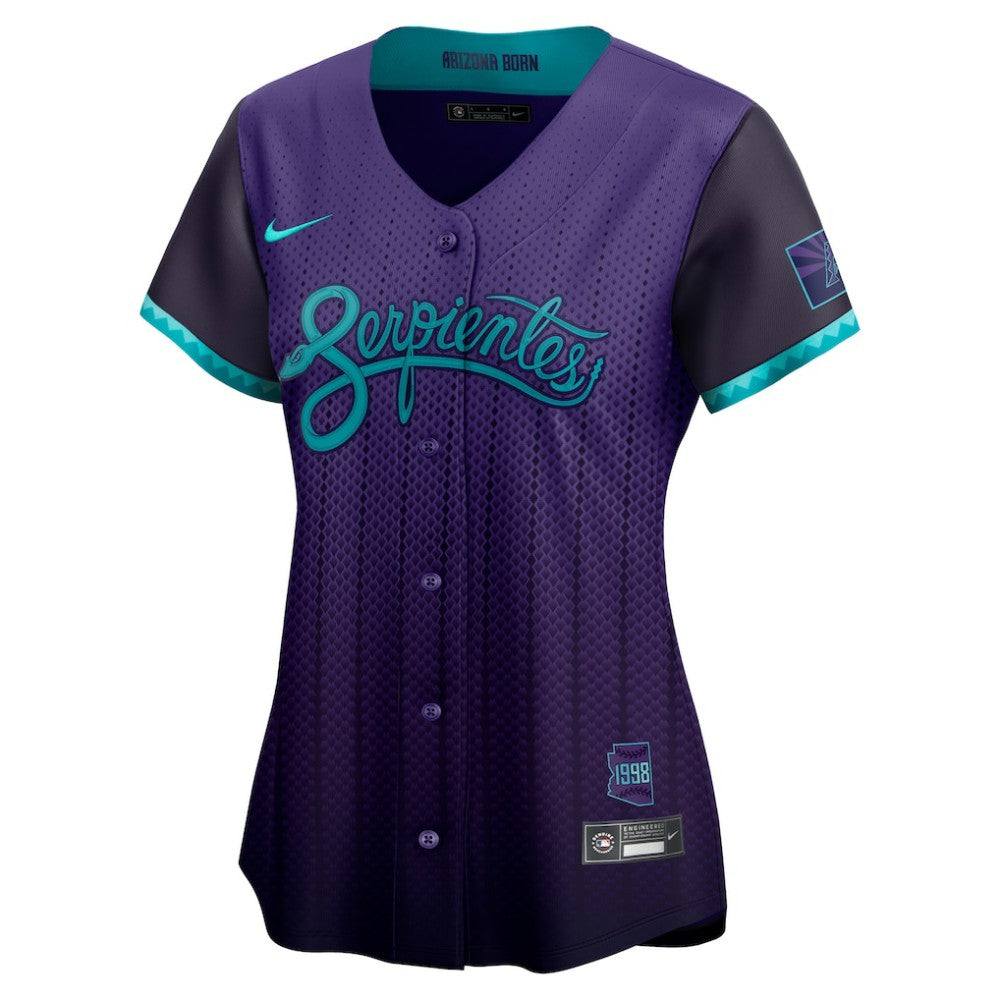 Corbin Carroll Arizona Diamondbacks Women's 2025 City Connect Limited Player Jersey - Purple | Nike