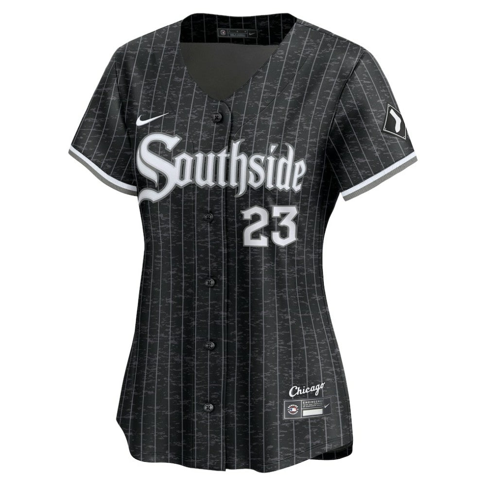 Andrew Benintendi Chicago White Sox Women's City Connect Limited Jersey - Black | Nike