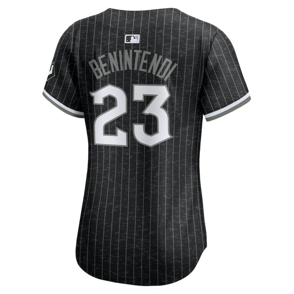 Andrew Benintendi Chicago White Sox Women's City Connect Limited Jersey - Black | Nike