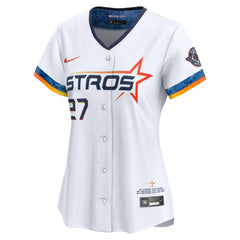 Jose Altuve Houston Astros Women's 2025 City Connect Limited Jersey - White | Nike