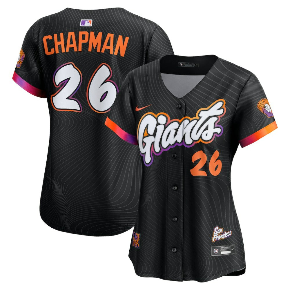 Matt Chapman San Francisco Giants Women's 2025 City Connect Limited Jersey - Anthracite | Nike