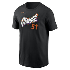 Jung Hoo Lee San Francisco Giants 2025 City Connect Fuse Name & Number T-Shirt - Anthracite | Nike