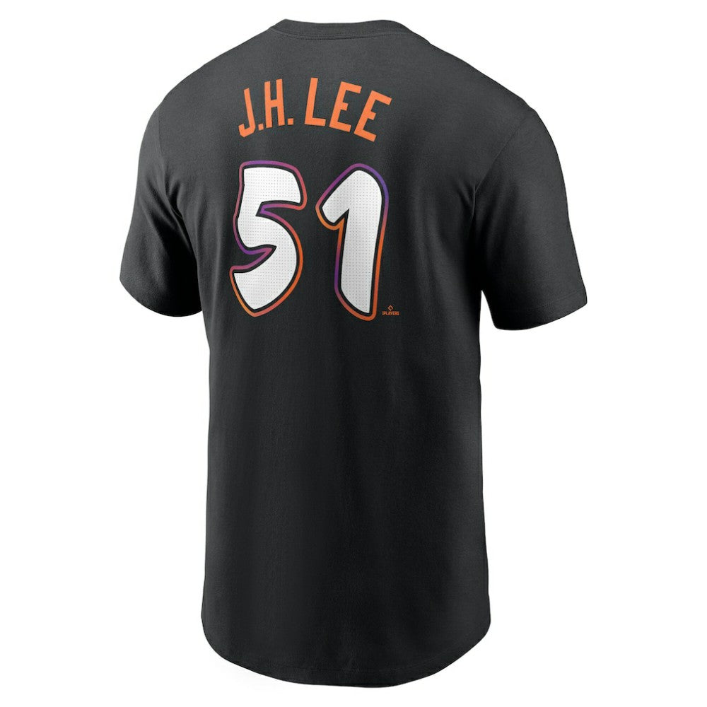 Jung Hoo Lee San Francisco Giants 2025 City Connect Fuse Name & Number T-Shirt - Anthracite | Nike