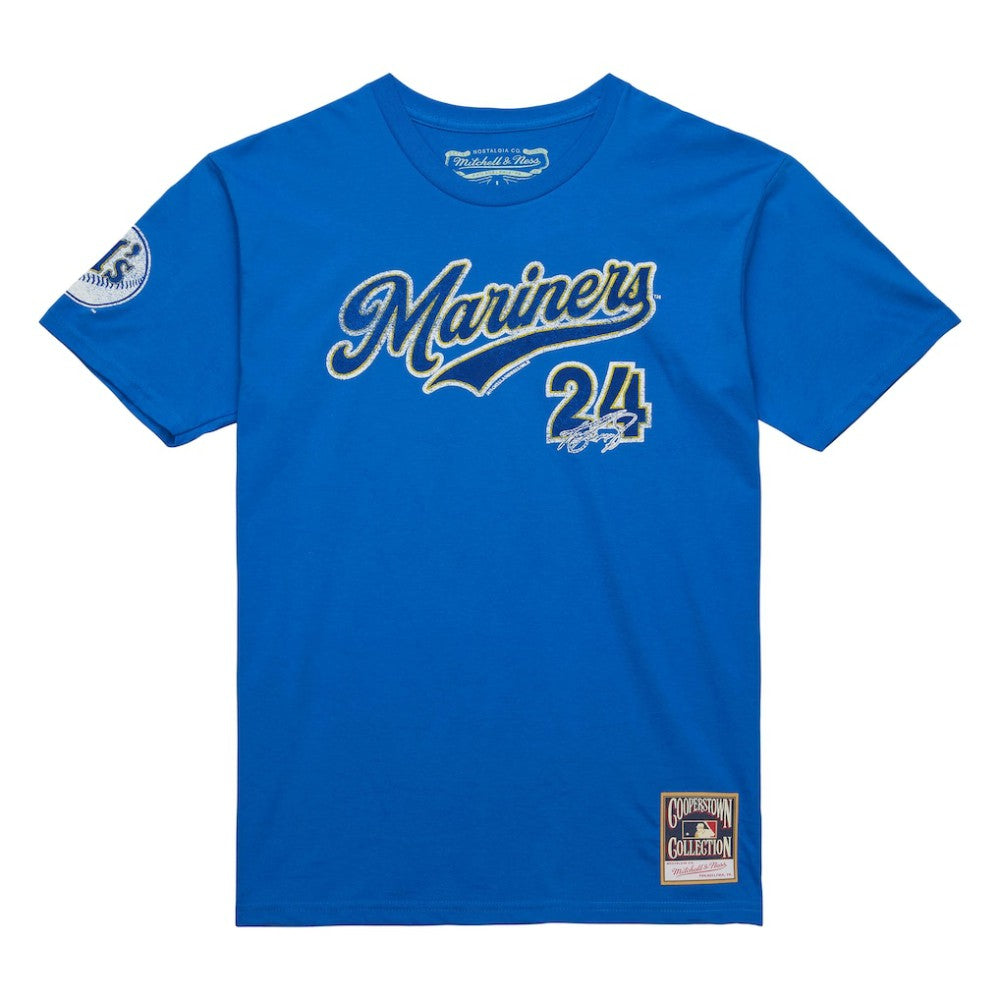 Ken Griffey Jr. Seattle Mariners Cooperstown Collection Player T-Shirt - Royal | Mitchell & Ness