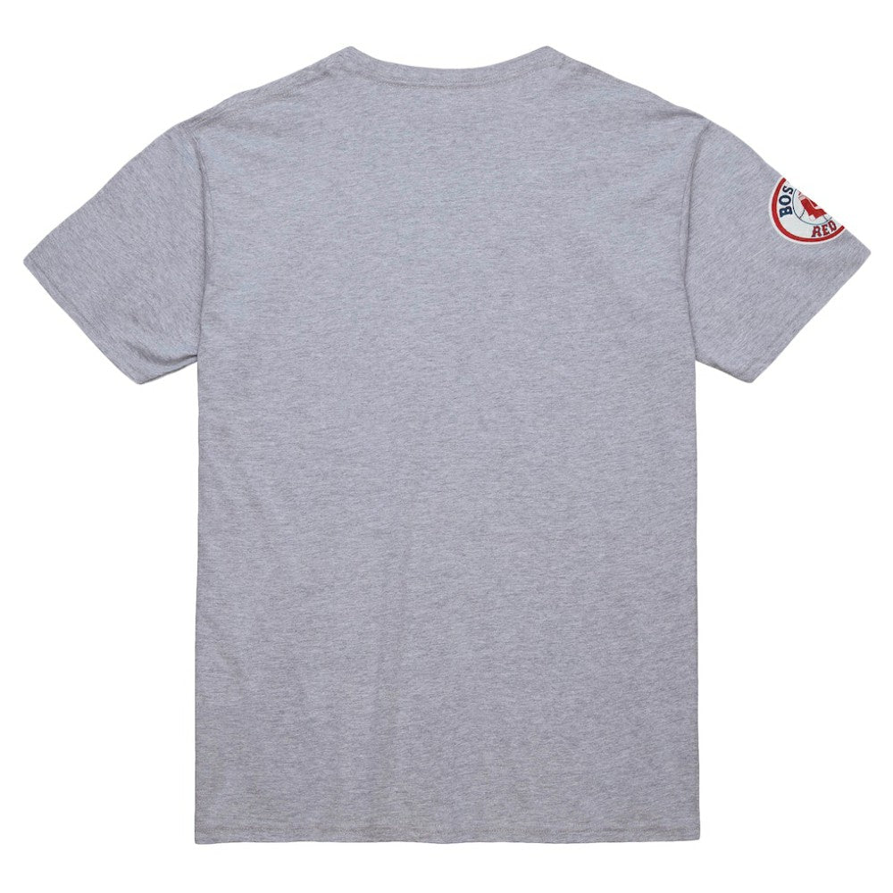 David Ortiz Boston Red Sox Cooperstown Collection Player T-Shirt - Grey Heather | Mitchell & Ness