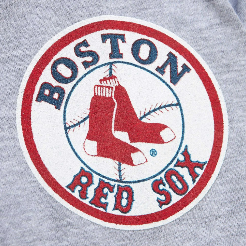 David Ortiz Boston Red Sox Cooperstown Collection Player T-Shirt - Grey Heather | Mitchell & Ness