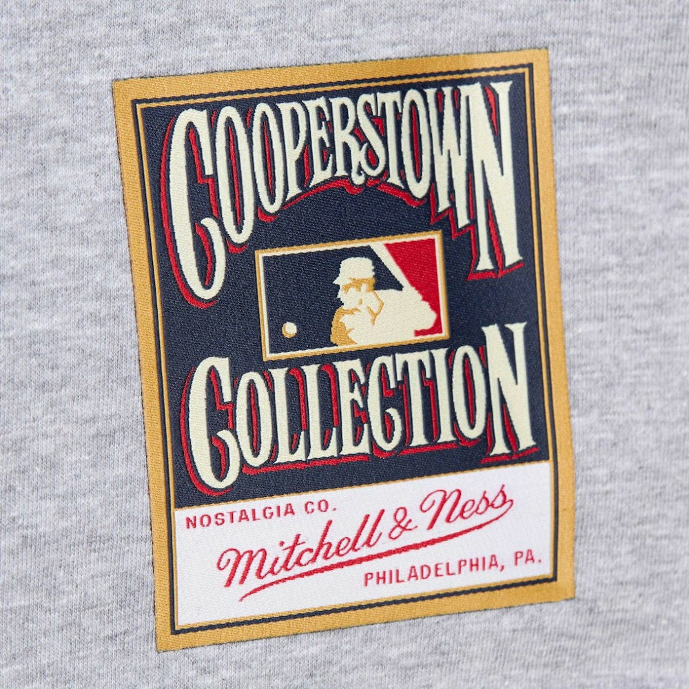 David Ortiz Boston Red Sox Cooperstown Collection Player T-Shirt - Grey Heather | Mitchell & Ness