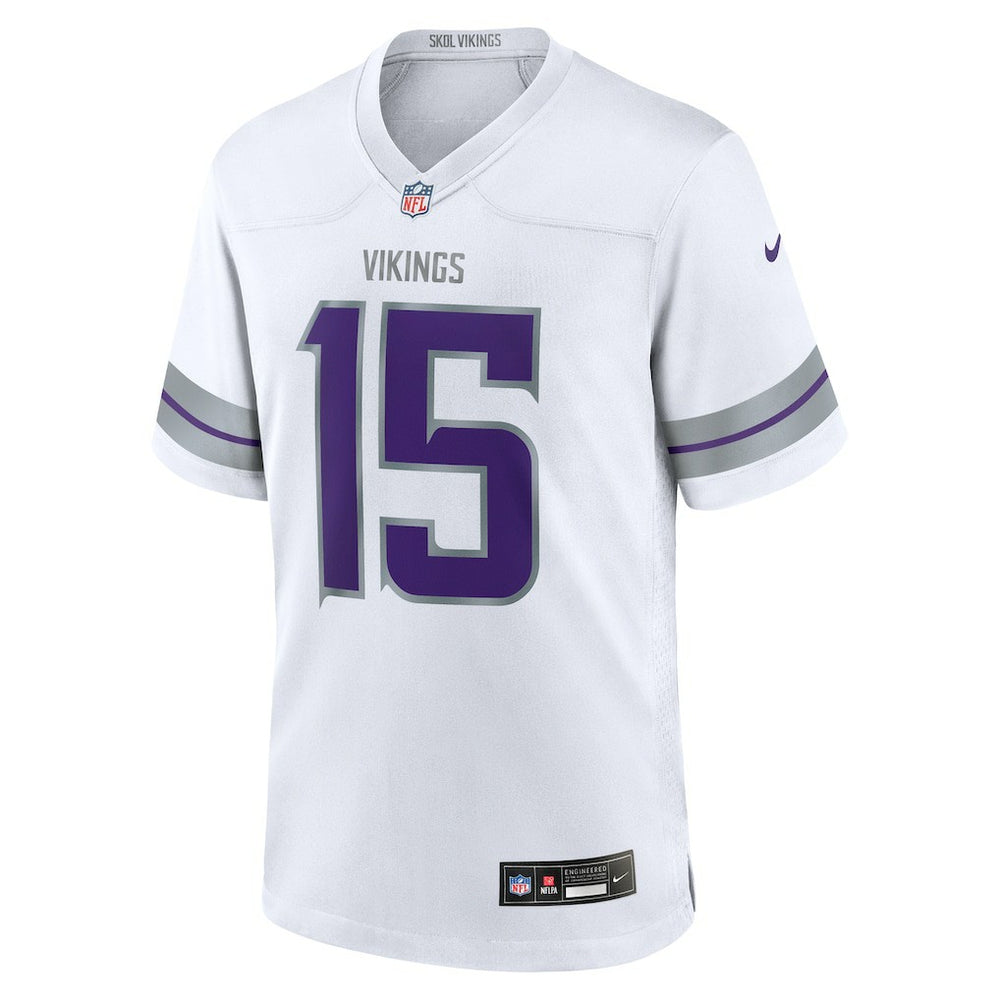 Dallas Turner Minnesota Vikings Alternate Game Jersey - White | Nike for sale