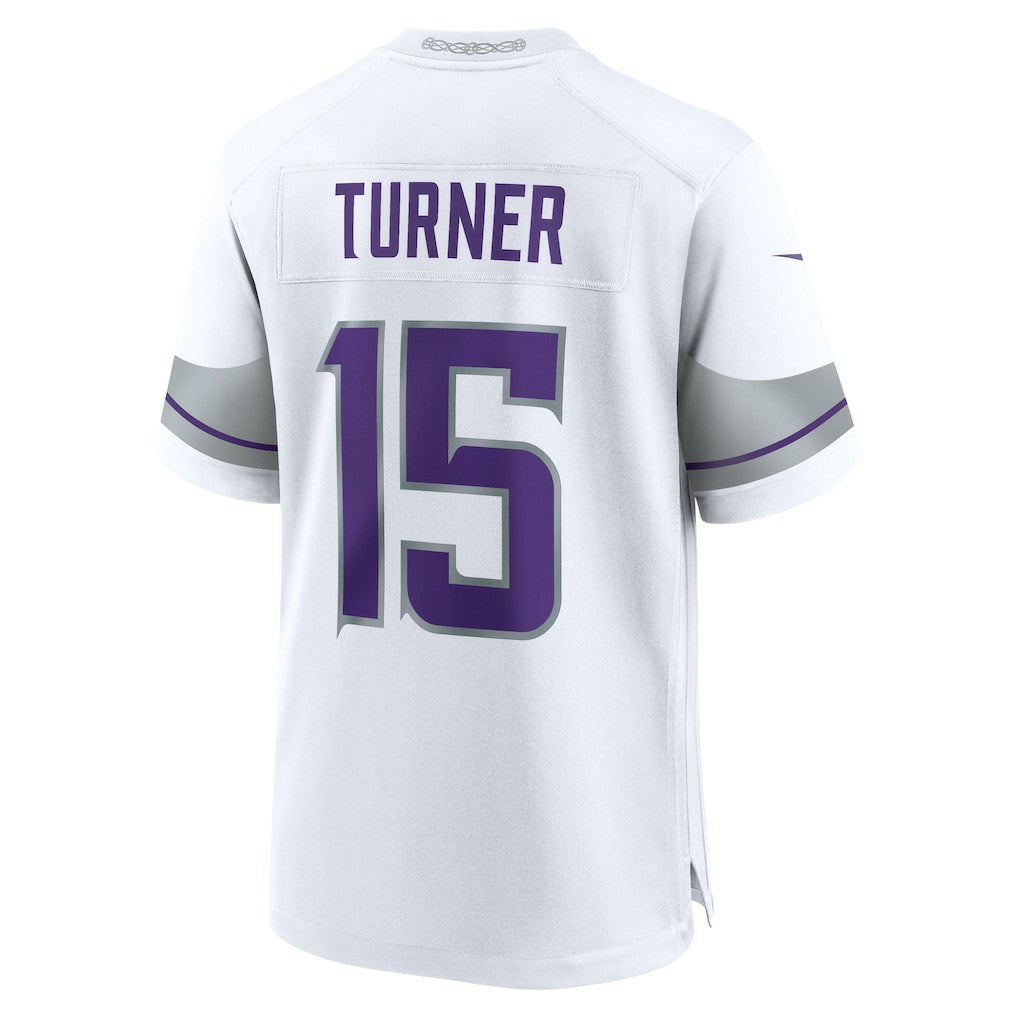 Dallas Turner Minnesota Vikings Alternate Game Jersey - White | Nike for sale