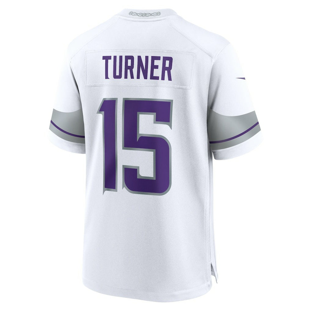 Dallas Turner Minnesota Vikings Alternate Game Jersey - White | Nike for sale
