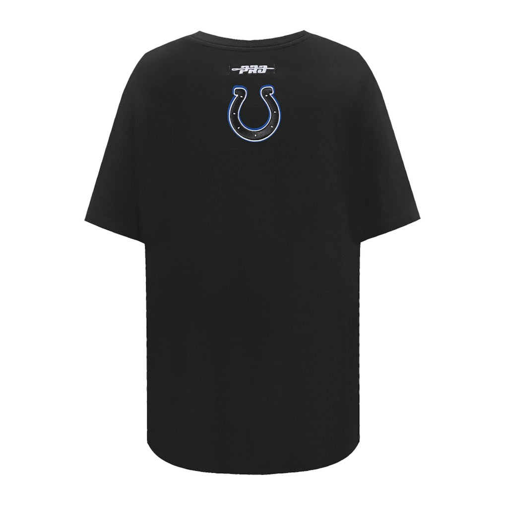 Indianapolis Colts Pro Standard Women's Indiana Nights Colts Oversized T-Shirt - Black sale