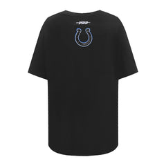 Indianapolis Colts Pro Standard Women's Indiana Nights Colts Oversized T-Shirt - Black sale