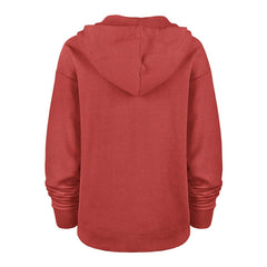 San Francisco 49ers '47 Women's Plus Size Clarity Kennedy Pullover Hoodie - Scarlet cheap
