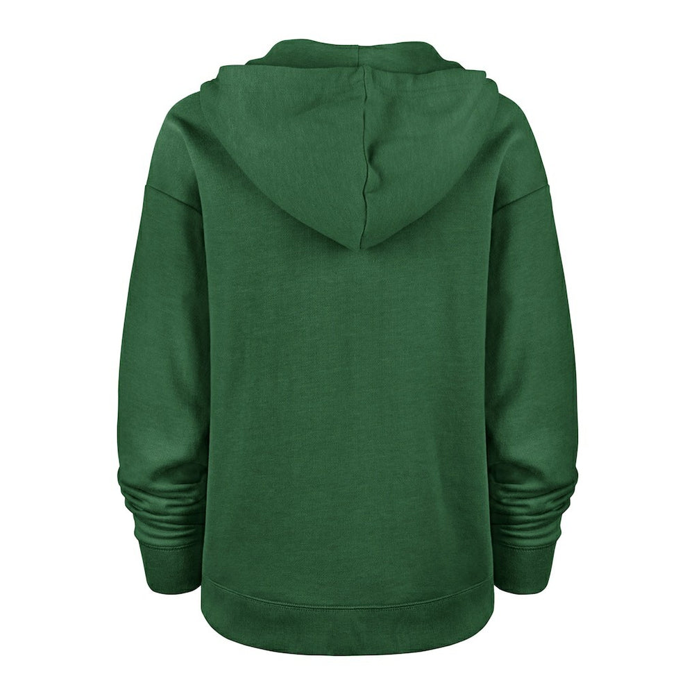 New York Jets '47 Women's Plus Size Clarity Kennedy Pullover Hoodie - Kelly Green discount
