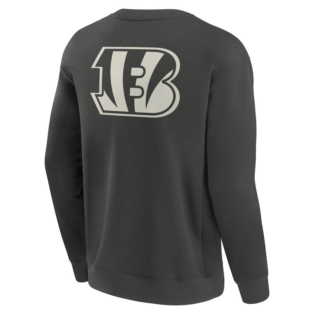Cincinnati Bengals Elements Future Ground Lettering Pullover Sweatshirt - Charcoal discount