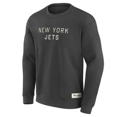 New York Jets Elements Future Ground Lettering Pullover Sweatshirt - Charcoal sale