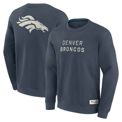 Denver Broncos Elements Future Ground Lettering Pullover Sweatshirt - Navy for sale