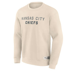 Kansas City Chiefs Elements Future Ground Lettering Pullover Sweatshirt - Cream for sale