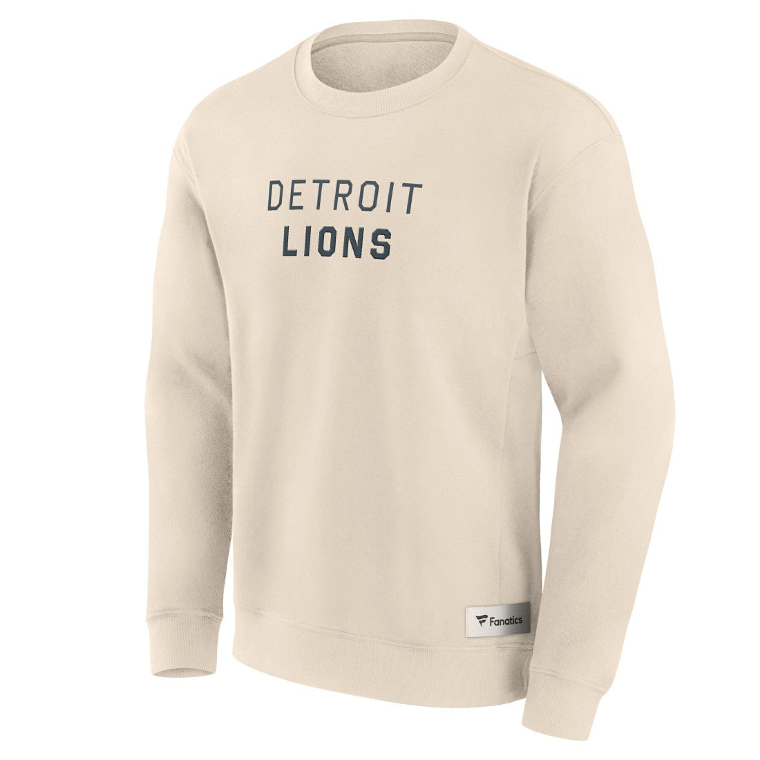 Detroit Lions Elements Future Ground Lettering Pullover Sweatshirt - Cream cheap