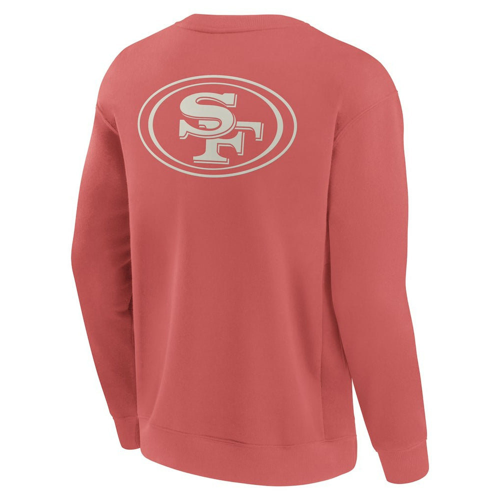 San Francisco 49ers Elements Future Ground Lettering Pullover Sweatshirt - Red online