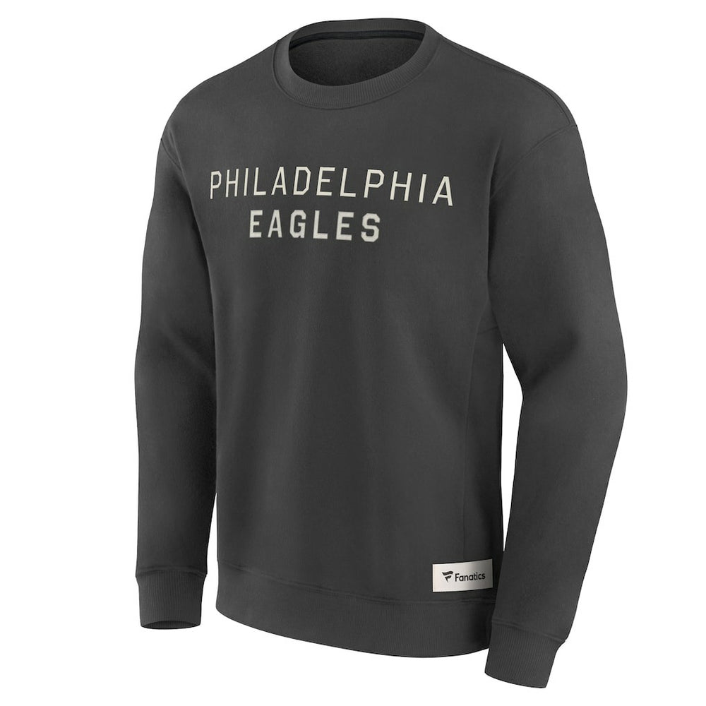 Philadelphia Eagles Elements Future Ground Lettering Pullover Sweatshirt - Charcoal for sale