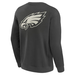 Philadelphia Eagles Elements Future Ground Lettering Pullover Sweatshirt - Charcoal for sale