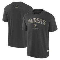 Las Vegas Raiders Elements Weathered Tonal Future Ground T-Shirt - Charcoal discount