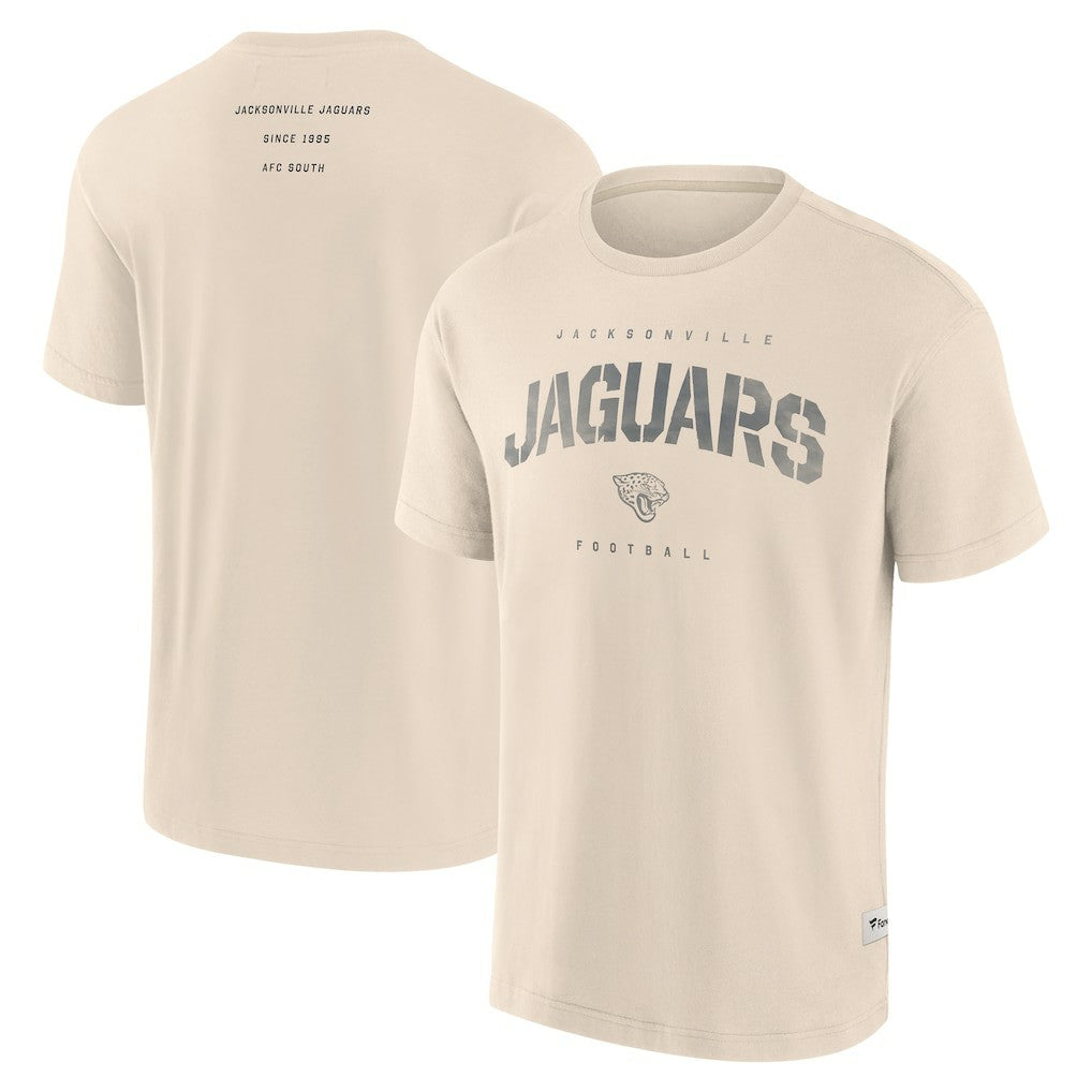 Jacksonville Jaguars Elements Weathered Tonal Future Ground T-Shirt - Cream online