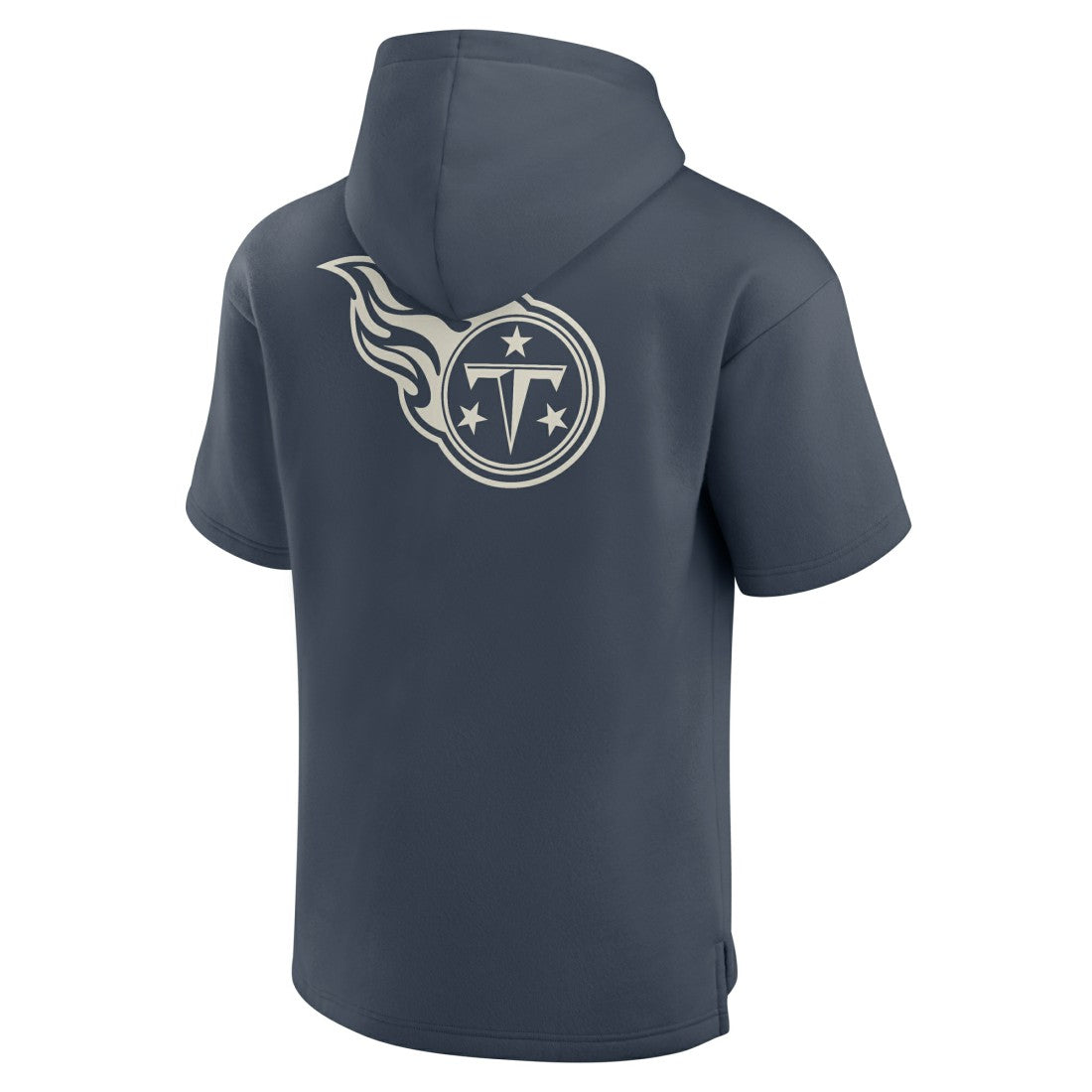 Tennessee Titans Elements Future Ground Lettering Short Sleeve Pullover Hoodie - Navy outlet
