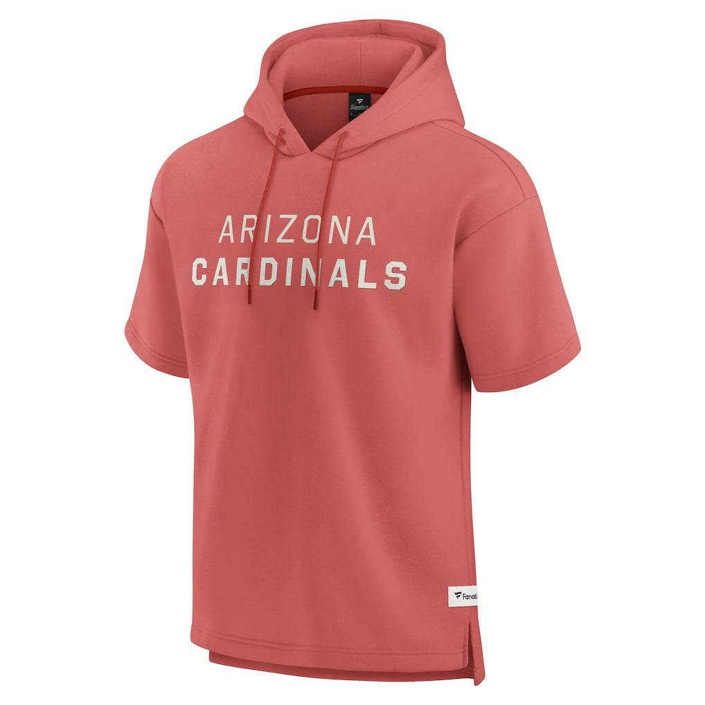 Arizona Cardinals Elements Future Ground Lettering Short Sleeve Pullover Hoodie - Red sale
